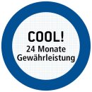 NordCap COOL-LINE Umluft-Gewerbe Glastürkühlschrank KU 1050 C