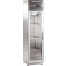 KBS Edelstahl-Tiefkühlschrank mit Glastür ohne...