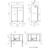 NordCap Gewerbetiefkühlschrank TKU 1402-Z BASE